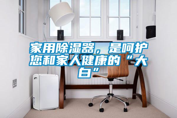 家用除濕器,是呵護您和家人健康的“大白”