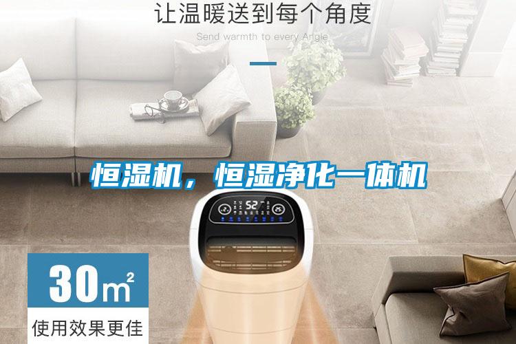 恒濕機，恒濕凈化一體機