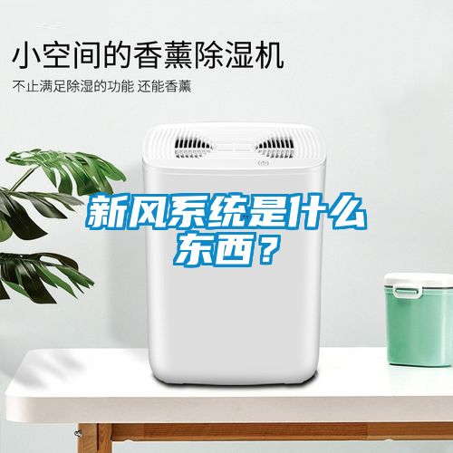 新風系統是什么東西？